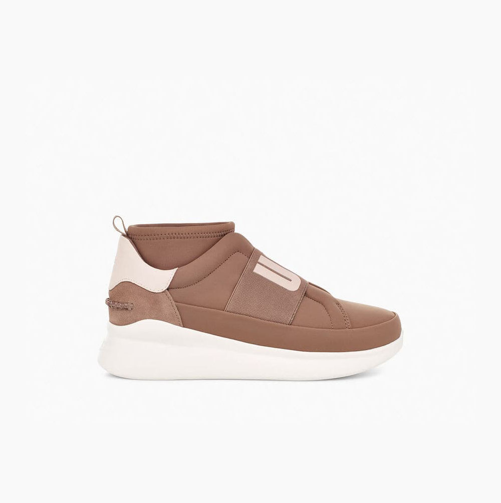 UGG Neutra Beige Sneakers for Women (KPBF20564)